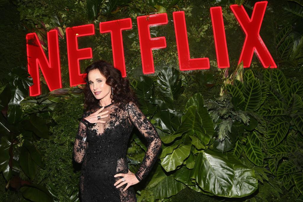Andie MacDowell attends the Netflix 2019 Golden Globes After Party on Jan. 6, 2019 in Los Angeles, California. (Tommaso Boddi/Getty Images for Netflix)