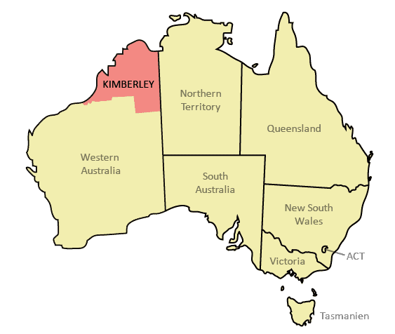 The Kimberley region in Western Australia. (Martyman/Wikimedia Commons/CC BY 3.0 ept.ms/2FZU1oT)