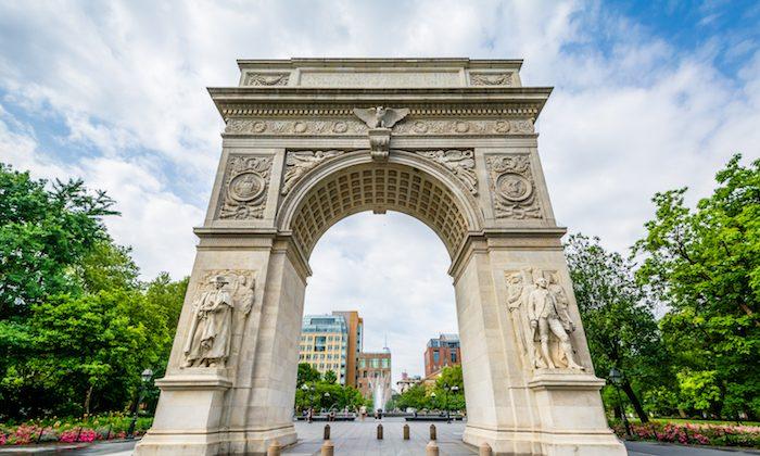 The Iconic Washington Square Arch in New York