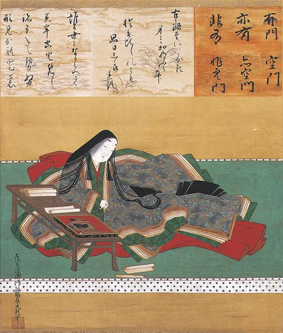 A 17th-century portrait of Murasaki Shikibu, author of “The Tale of Genji.” (Public Domain)