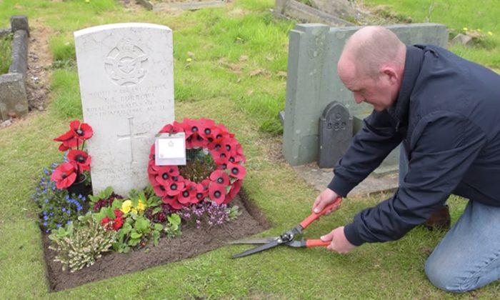 Man in England Tends Mysterious Australian WWII Vet’s Grave for 25 Years and Uncovers His Story