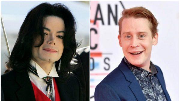 Michael Jackson in Santa Maria, Calif., on April 29, 2005 (Justin Sullivan/Getty Images) and Macaulay Culkin in Los Angeles, Calif., on Oct. 9, 2018. (Emma McIntyre/Getty Images For dcp)