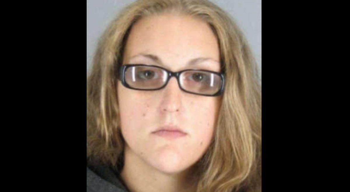 Sarah Lockner, 26, of Redwood City, faces up to four years in prison for the charge. (Redwood City Police Department)