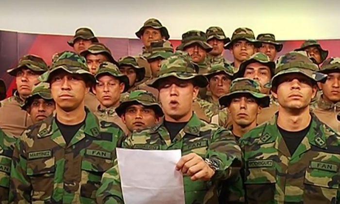 Group of Venezuelan Soldiers Say They Don’t Recognise Maduro as Their President