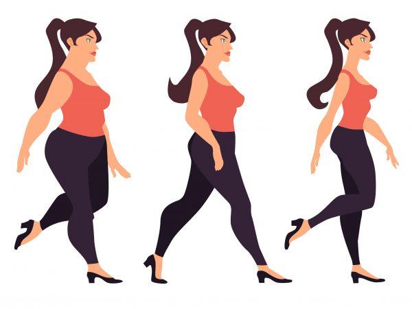 Walking to lose weight (Elena Nokh/Shutterstock)