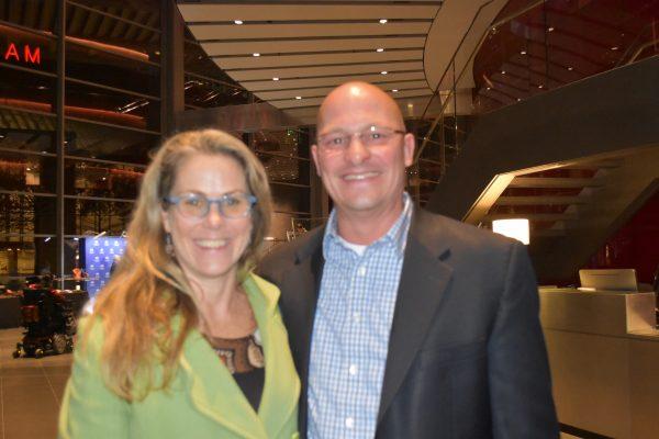 Jorge Fredrickson and his companion enjoyed Shen Yun Performing Arts at the Dallas AT&T Performing Arts Center–Winspear Opera House on Jan. 18, 2019. (Amy Hu/The Epoch Times)