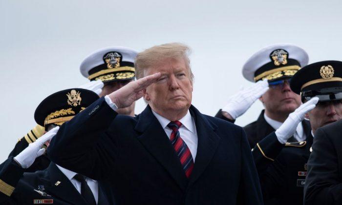 Trump Travels to Dover AFB to Honor 4 Americans Killed in Syria Attack