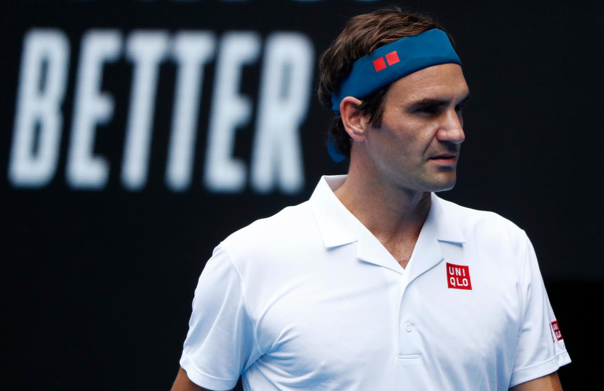 Security Blocks Grand Slam Champion Roger Federer at Australia Open