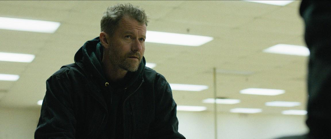James Badge Dale in “The Standoff at Sparrow Creek.” (RLJ Entertainment)