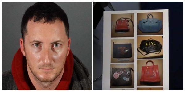 Benjamin Eitan Ackerman was arrested in connection with a series of celebrity and high-end home burglaries, announced the LAPD at a press conference on Jan. 2, 2018. (LAPD/Screenshot)