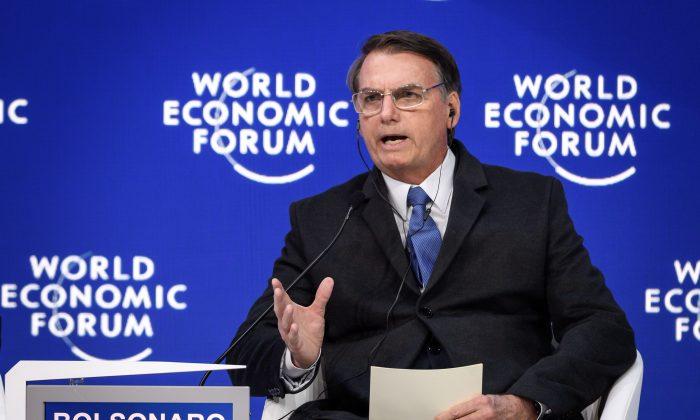 Brazil’s Bolsonaro Uses Davos Speech to Appeal to Big Business