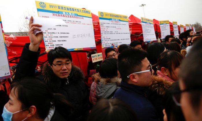 China State Planner Warns Economic Pressure Will Hit Job Market