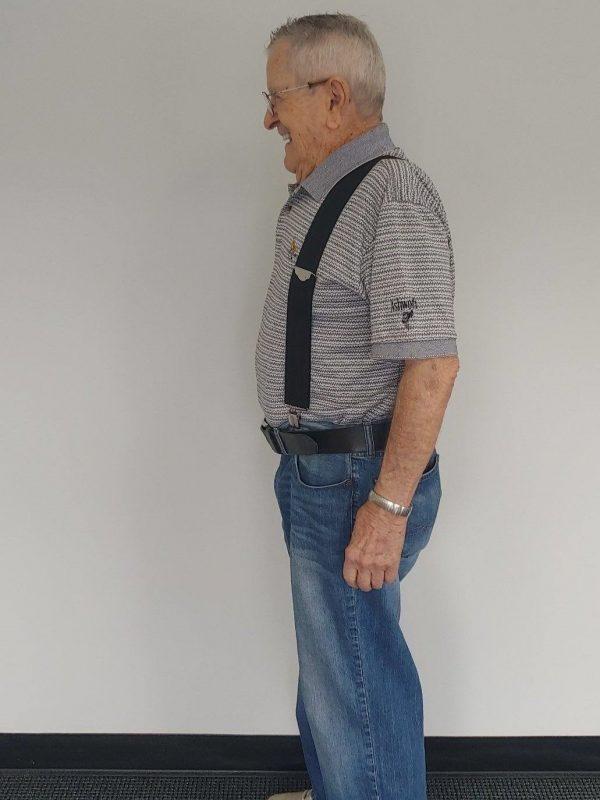 A profile photo of Ellsworth Bell. The 92-year-old in now a lean 150 pounds. (Courtesy of Jenny Craig)
