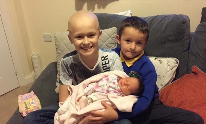 ‘I Want to Meet My Baby Sister,’ Said Determined 9-Year-Old Cancer Patient