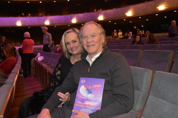 Keith and Staci Powell enjoyed watching Shen Yun Performing Arts at the Dallas AT&T Performing Arts Center–Winspear Opera House on Jan. 22, 2019. (Amy Hu/The Epoch Times)