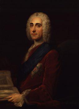 Portrait of Philip Dormer Stanhope, the Fourth Earl of Chesterfield, by William Hoare. National Portrait Gallery, London. (Public Domain)