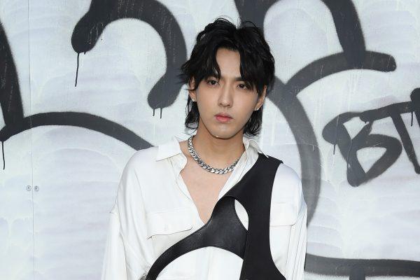 Chinese actor and rapper Kris Wu attends the Louis Vuitton Menswear Fall/Winter 2019–2020 show as part of Paris Fashion Week on Jan. 17, 2019. Male celebrities wearing earrings were recently blurred out by online video platform iQiyi. (Pascal Le Segretain/Getty Images for Louis Vuitton)