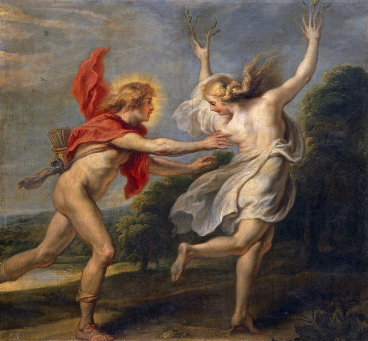 “Apollo Chasing Daphne,” 1630, by Cornelis de Vos. Prado Museum. (Public Domain)