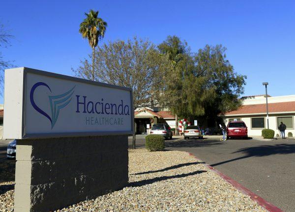 Photo shows Hacienda HealthCare in Phoenix, on Jan. 4, 2019. (Ross D. Franklin/AP)