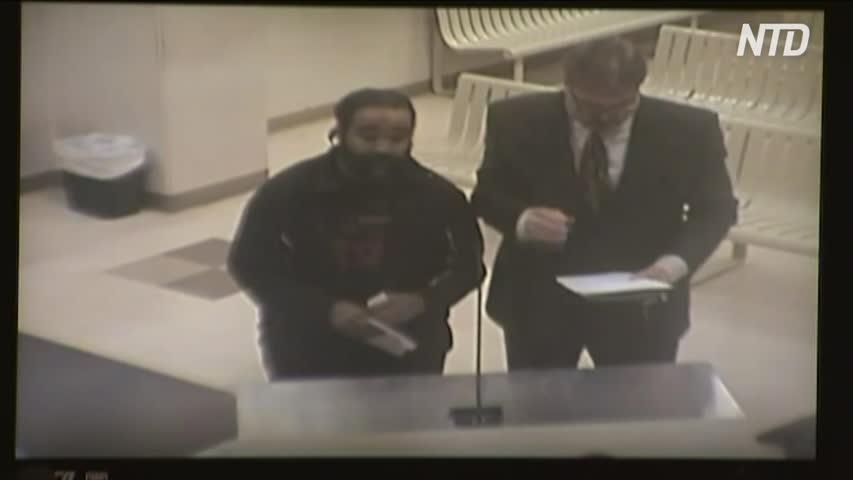 Nathan Sutherland, left, appears in court on Jan. 23, 2019. (Fox)