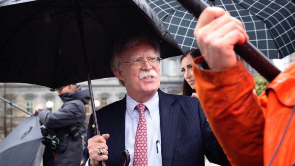 National security adviser John Bolton outside the White House in Washington on Jan. 24, 2019. (Win McNamee/Getty Images)