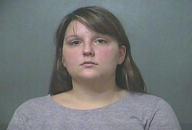 Holly Cota was arrested on obstruction of justice charges for allegedly lying to investigators who were looking into how her toddler got a split tongue and other injuries. (Terre Haute Police Department)