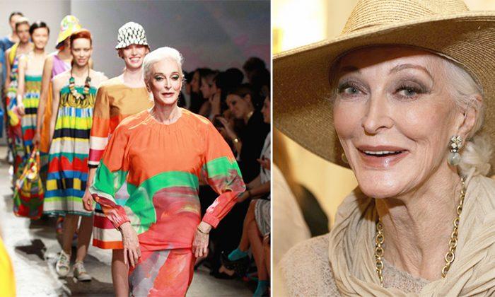 87-Year-Old Fashion Model Carmen Dell'Orefice Shares Super-Simple Skincare Tips