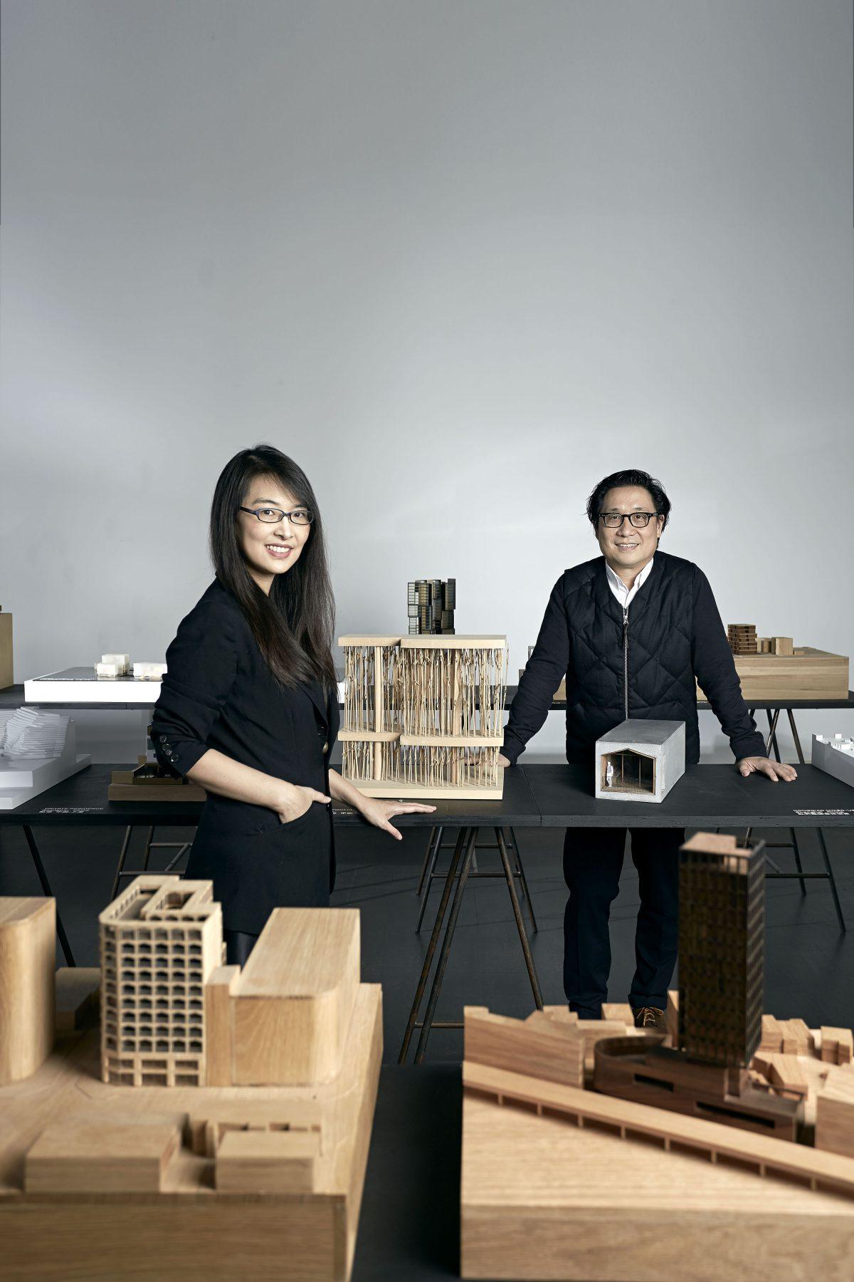 Lyndon Neri and Rossana Hu. (Zhu Hai)
