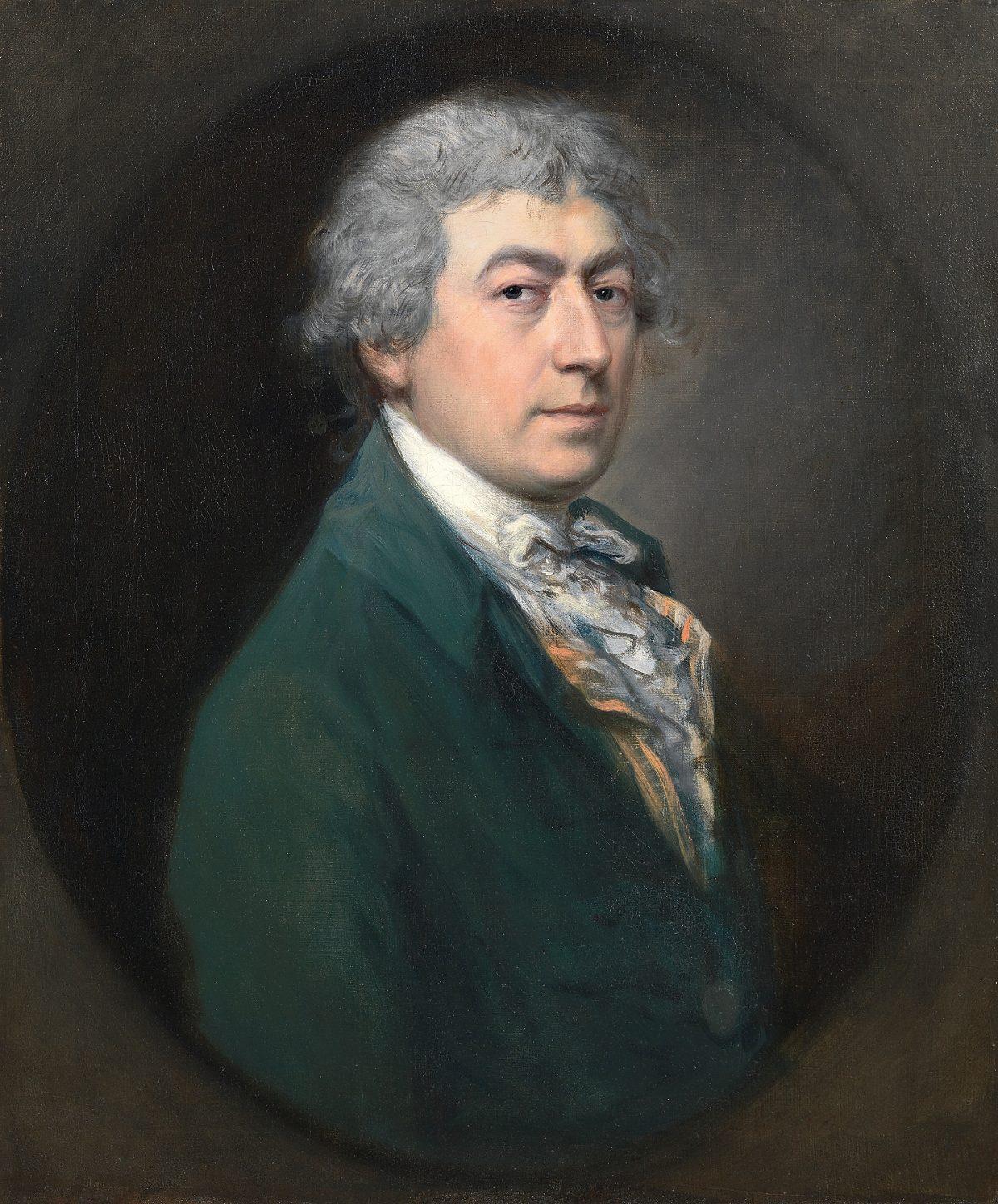 Self-portrait, mid-1770s and 1790, by Thomas Gainsborough, completed by Gainsborough Dupont. Oil on canvas. The Samuel Courtauld Trust. (The Courtauld Gallery, London)