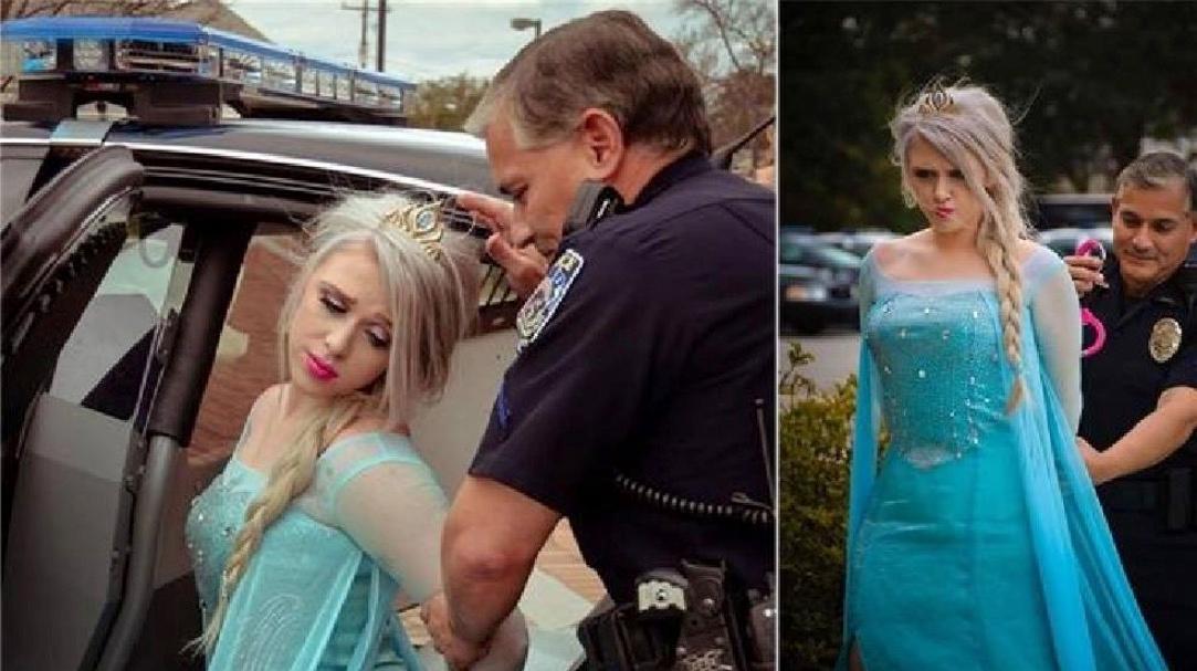 McLean Police Fight Polar Vortex by Arresting ‘Elsa’ from Disney’s ‘Frozen’