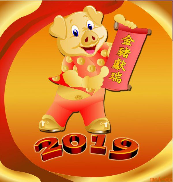 The Year of the Pig brings luck and joy. (Catherine Chang/The Epoch Times)