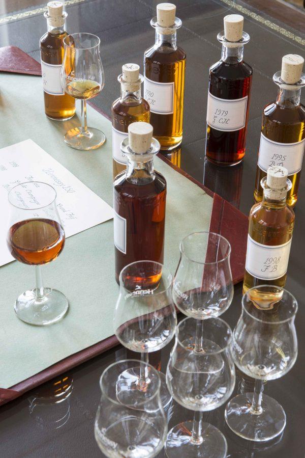 Each of Hennessy's cognacs is a blend of at least 35 eaux-de-vie. (Eric Morin/Courtesy of Hennessy)