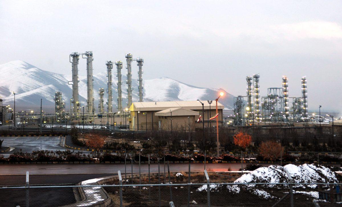 The heavy water facility at Arak, Iran, on Jan. 15, 2011. (Hamid Foroutan/AFP/Getty Images)
