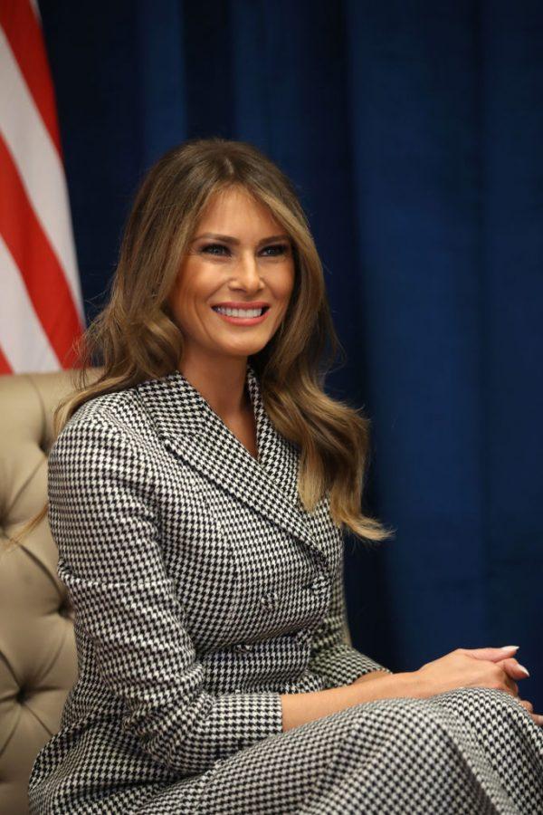 ©Getty Images | <a href="https://www.gettyimages.com/detail/news-photo/first-lady-melania-trump-smiles-as-she-meets-with-prince-news-photo/852394778">Chris Jackson</a>