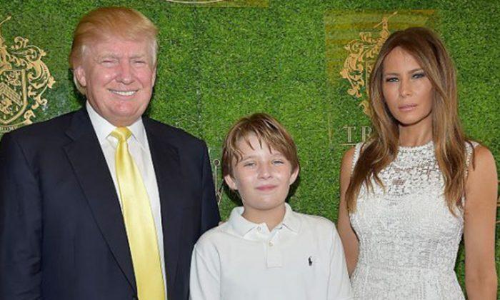 First Lady Melania Is Never Too Busy with State Affairs to Stop Being a Super Mom!