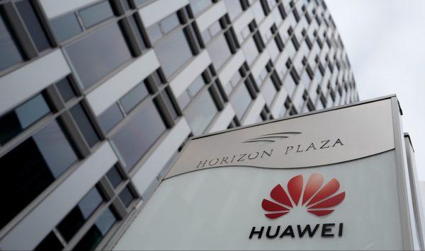 The local offices of Chinese telecom firm Huawei in Warsaw, Poland, on Jan. 11, 2019 (Reuters/Kacper Pempel)