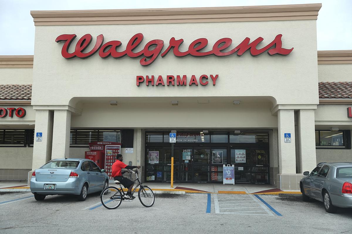 A Walgreens store in Riviera Beach, Florida on Oct. 25, 2017. (Joe Raedle/Getty Images)