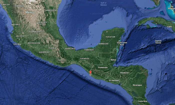 Magnitude 6.6 Earthquake Shakes Chiapas, Southern Mexico