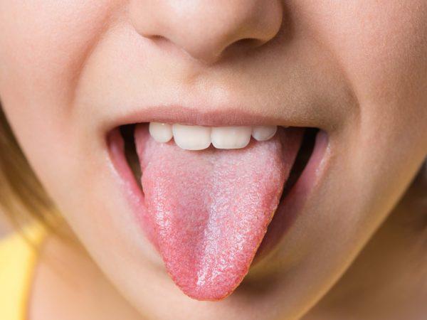Pink tongue (VaLiza/Shutterstock)