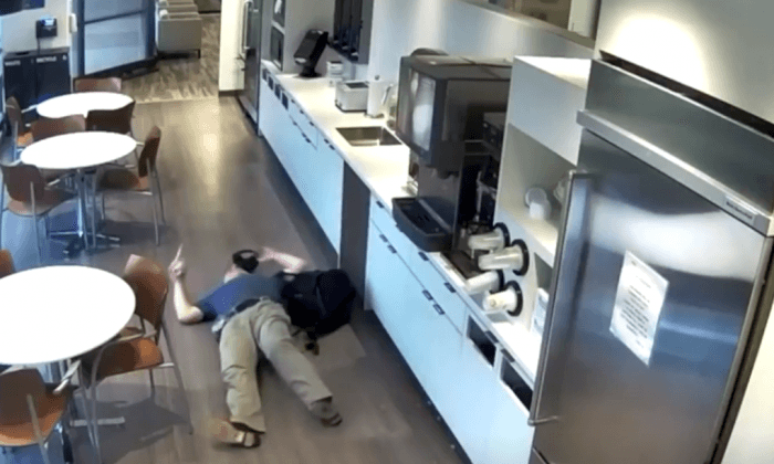 Footage Shows Man’s Fake Fall for Insurance Money