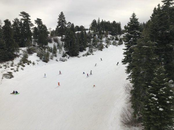 Skiers take to the slopes at Snow Summit ski resort in Big Bear Lake, Calif., on Feb. 1, 2019. (Christopher Weber/AP Photo)