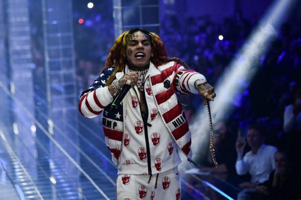 Daniel Hernandez performs during the Philipp Plein fashion show as part of the Women's Spring/Summer 2019 fashion week in Milan, on Sept. 21, 2018. (Marco Bertorello/AFP/Getty Images)