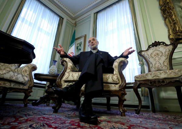 Iran's nuclear chief Ali Salehi during an interview with Reuters in Brussels, Belgium Nov. 27, 2018. (Yves Herman/Reuters)