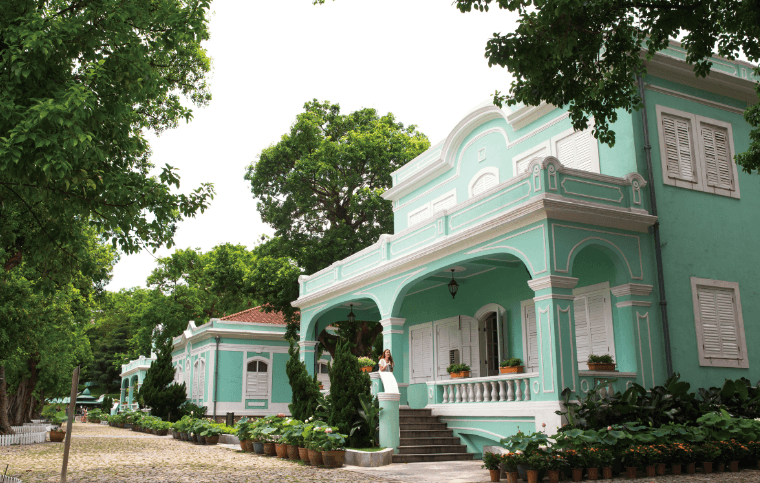 The Taipa Houses Museum showcases 1920s Portuguese residences. (Macao Government Tourism Office)