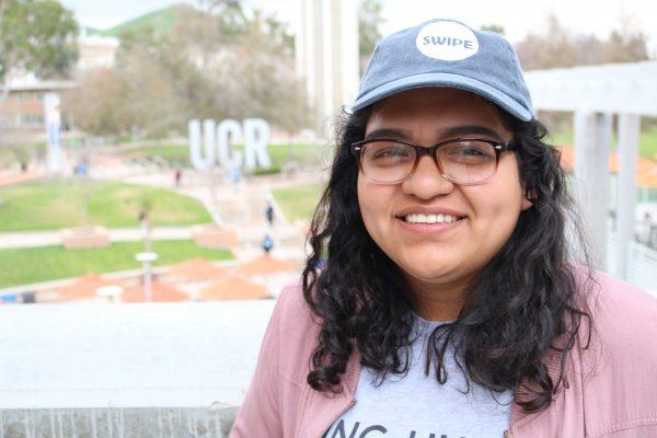Geraldine Quiñones is a member of Swipe Out Hunger, and is double majoring in psychology and education. (Courtesy of the University of California-Riverside)