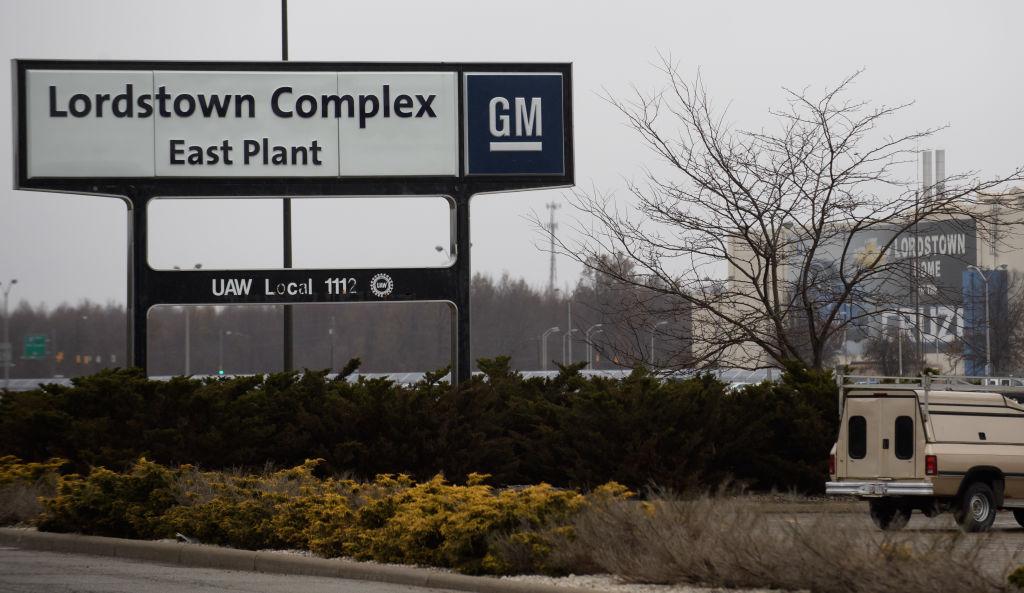 An exterior view of the GM Lordstown Plant on November 26, 2018 in Lordstown, Ohio. (Jeff Swensen/Getty Images)