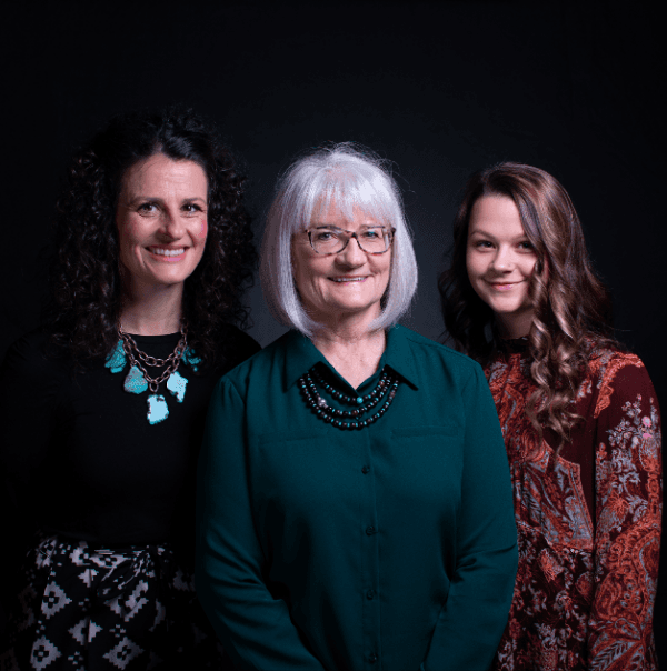 L–R: Heather Armstrong, Debra Bissell, and Madison Armstrong will attend the 2019 State of the Union as a guest of the president and first lady. (Courtesy of the White House)
