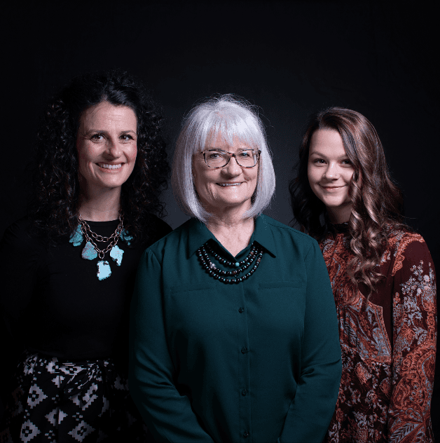 L–R: Heather Armstrong, Debra Bissell, and Madison Armstrong attended the 2019 State of the Union as a guest of the president and first lady. (Courtesy of the White House)