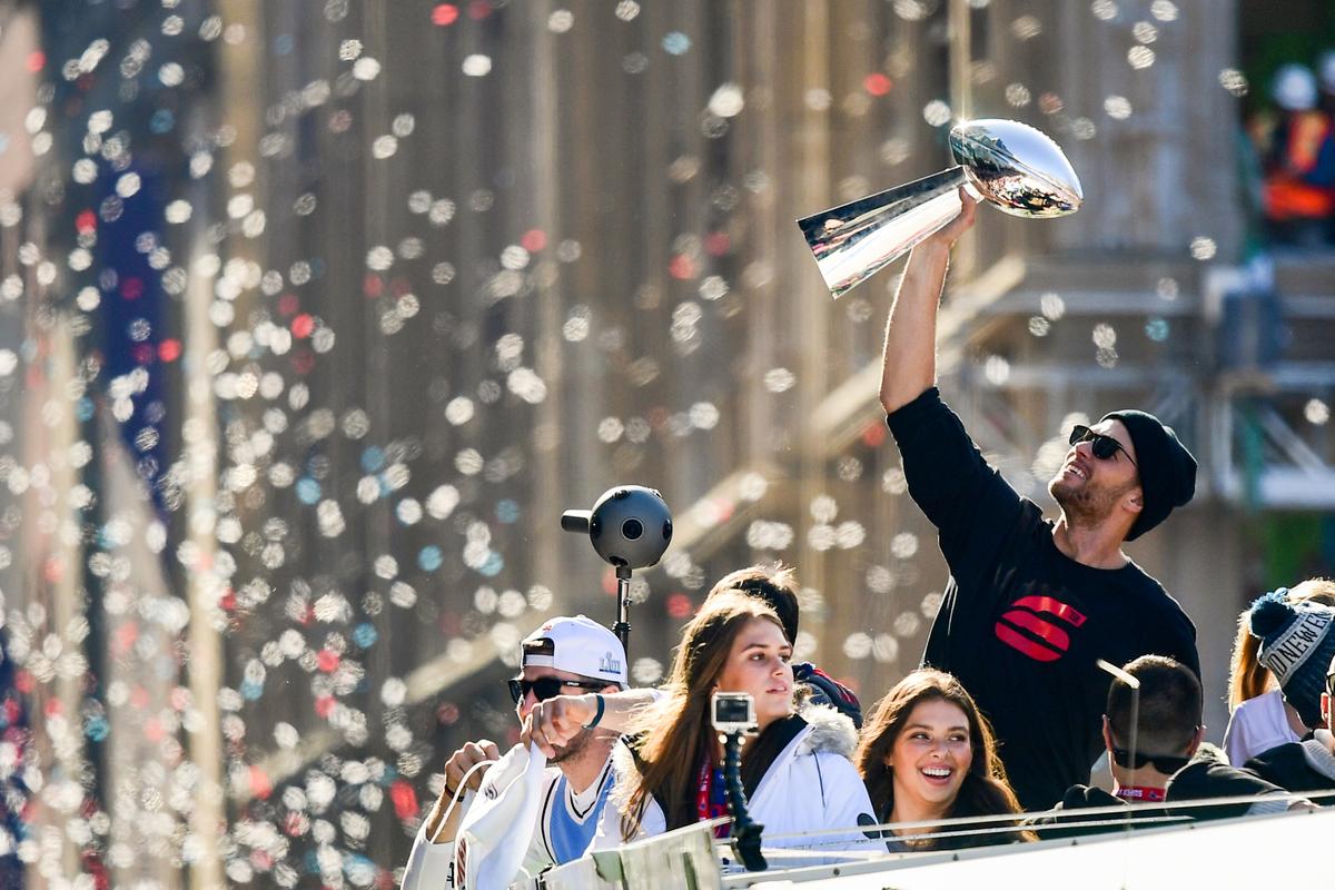 ‘We Want Seven!’ Huge Crowds Fete Patriots on Super Bowl Win