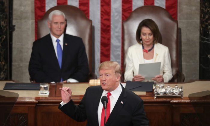 President Donald Trump’s Second State of the Union Rises in Ratings: Reports